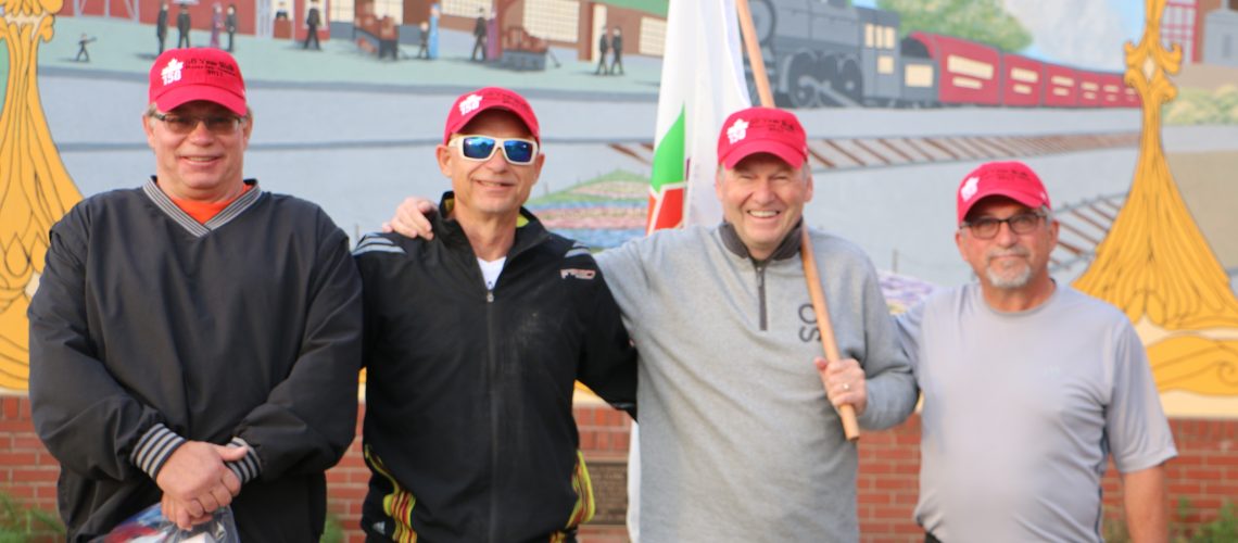 From left: Guy Osborne, Rick Venn, Bill Lamberton, Jim McCowan